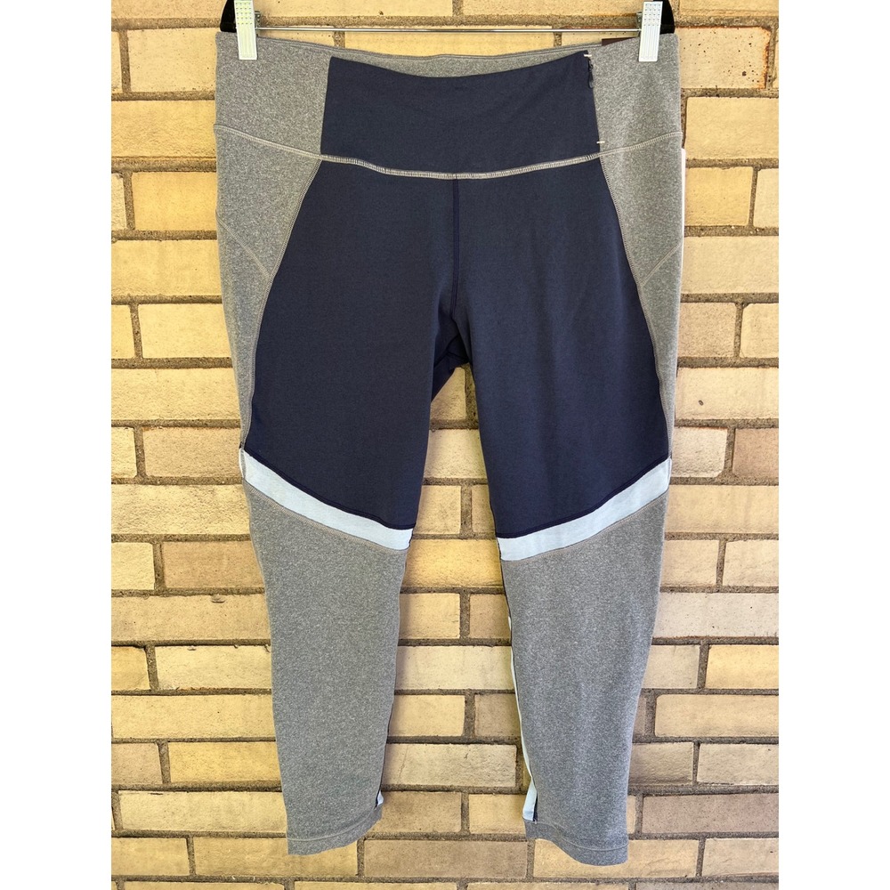 CALIA by Carrie Underwood Essential Heathered 7/8 Leggings Blue Sz XL NWT Active